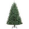 vidaXL Artificial Hinged Christmas Tree Green PVC, metal 47.2 in