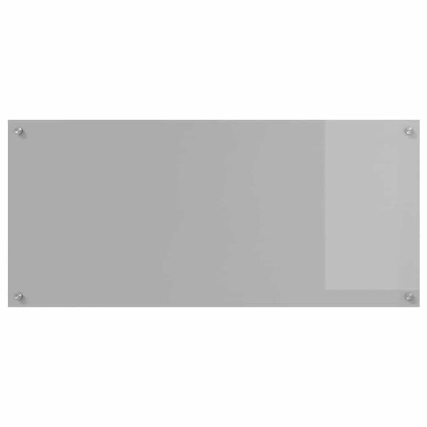 vidaXL Kitchen Backsplash 2 pcs Light Grey 43.31 x 19.69 in