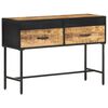 vidaXL Console Table Rough Mango Wood