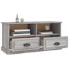 vidaXL TV Cabinet Gray Sonoma Engineered wood Medium TV Cabinet