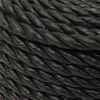 vidaXL Work Rope Black 0.79 " 328.1 ' Polypropylene