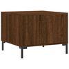 vidaXL Coffee Table Brown Oak Engineered Wood Compact Coffee Table