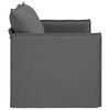 vidaXL Sofa Dark Grey