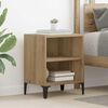 vidaXL Bedside Cabinet artisan oak 15.7" x 11.8" x 19.7