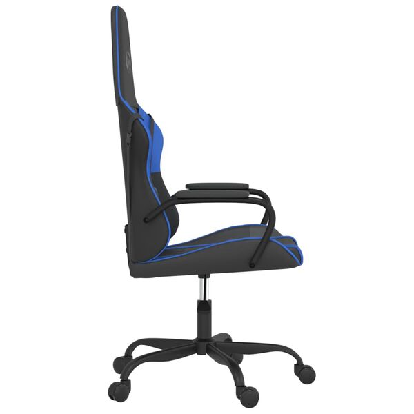 vidaXL Gaming Chair Black and Blue