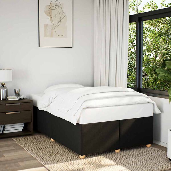 vidaXL Bed Frame Black