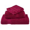 vidaXL Towel Set of 2 Bordeaux 100% Cotton Extra Large Towel