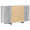 vidaXL Sideboard Grey sonoma 120 x 41 x 75 cm Engineered wood