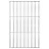 vidaXL Grill Grate Silver 23.62 x 15.75 in Stainless Steel