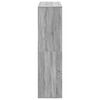 vidaXL Room Divider Grey Sonoma Engineered wood Medium Room Divider