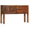 vidaXL Sideboard Brown Solid Mango Wood 46.5 x 11.8 x 29.5 in Sideboard