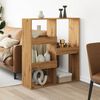 vidaXL Room Divider Artisian Oak Engineered Wood Large Bookshelf