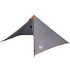 vidaXL Family Tent Tipi 7-Person Grey and Orange Waterproof