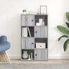 vidaXL Bookcase Grey Sonoma Engineered wood 23.6 x 9.4 x 40.0 in