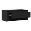 vidaXL Coffee Table Black Engineered wood Medium Coffee Table