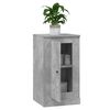 vidaXL Sideboard Concrete Grey Engineered Wood 14.8x13.8x26.6 in