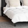 vidaXL Duvet Set with Pillow 3 pcs White Down Feather