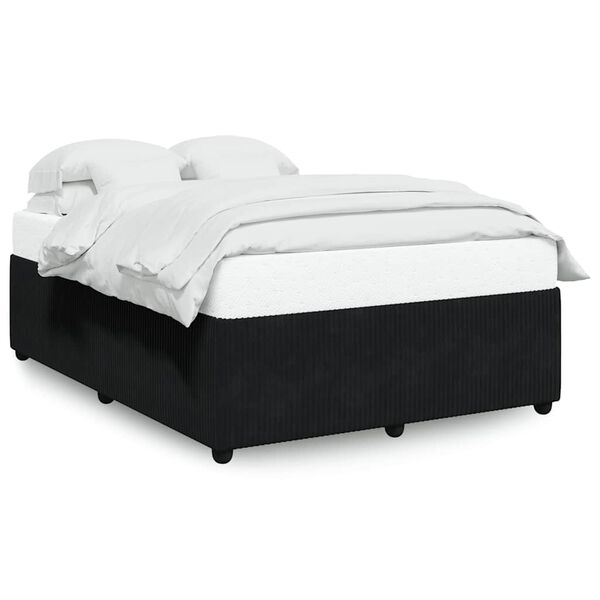 vidaXL Bed Frame Black
