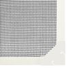vidaXL Insect Screen White, Black Fiberglass, Polyethylene 31.5 x 55.1 in