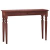 vidaXL Console Table Classic brown Solid mahogany wood Medium