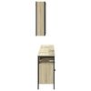 vidaXL Bathroom Cabinet Set Sonoma oak
