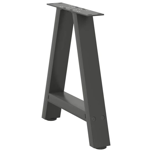 vidaXL Coffee Table Leg Anthracite Powder-coated steel