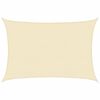 vidaXL Sunshade Sail 0.524 oz/ft² Cream 16.4‘x19.7‘ HDPE