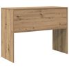 vidaXL Desk Artisan Oak 39.37 x 15.75 x 29.92 in