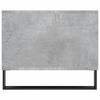 vidaXL Coffee Table Concrete Grey Engineered Wood, Iron Medium