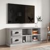 vidaXL TV Cabinet Grey sonoma Engineered wood Medium TV Cabinet