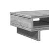 vidaXL Monitor Stand Grey Sonoma 19.7x10.6x5.9" Engineered Wood