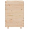 vidaXL Garden Planter Natural Wood Solid pine wood Medium Durable