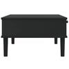 vidaXL Coffee Table Black