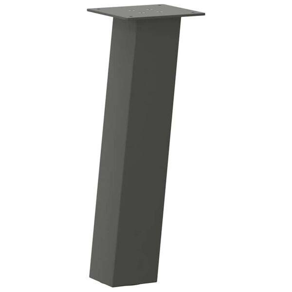 vidaXL Coffee Table Leg Anthracite Powder-coated steel Standard Durable
