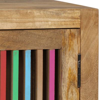 vidaXL Bedside Cabinet 15.7"x11.8"x19.7" Solid Mango Wood
