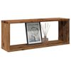 vidaXL Wall Cube Shelf Set of 2 Old Wood Engineered Wood