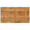 vidaXL Table Top 43.3"x27.6"x1" Rectangular Solid Wood Mango