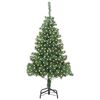 vidaXL Christmas Tree with 300 LEDs with Stand Green 70.9" PVC