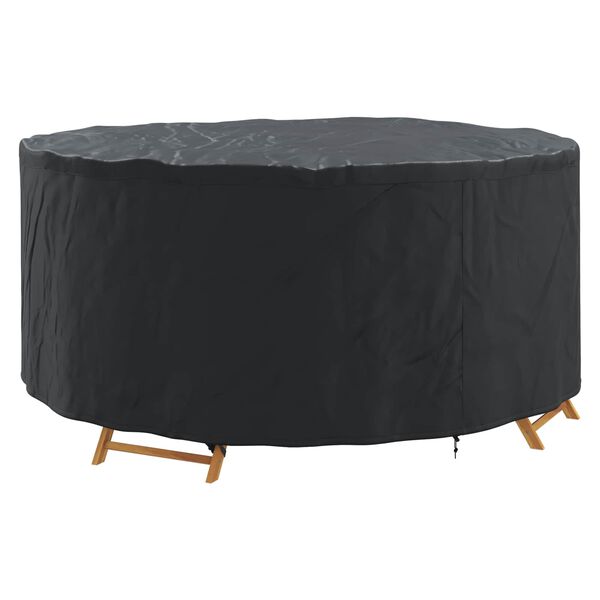 vidaXL Outdoor Furniture Cover Black 200 x 200 x 105 cm 420D fabric
