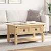 vidaXL Coffee Table Honey