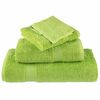 vidaXL Guest Towel Set of 2 Green 100% cotton 11.8x19.7 in