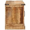 vidaXL TV Cabinet Natural Mango Wood Solid mango wood