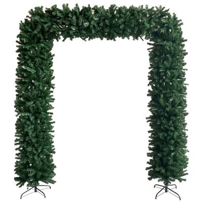 vidaXL Christmas Tree Arch Green 94.5"