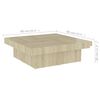 vidaXL Coffee Table Sonoma oak Engineered wood Modern Coffee Table