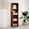vidaXL Bookcase Old wood Engineered wood 15.7x11.8x59.8 in Modern
