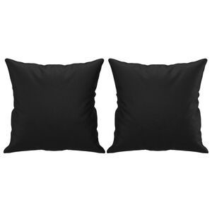 vidaXL Throw Pillow Black