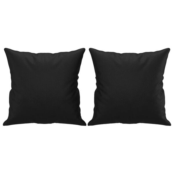 vidaXL Throw Pillow Black