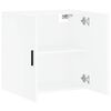 vidaXL Wall Cabinet White Engineered Wood 23.6x12.2x23.6 in Wall Cabinet