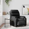 vidaXL Electric Massage Recliner Chair Black Faux leather, metal, plywood