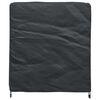 vidaXL Furniture Cover Plain Black 45.67 x 39.37 x 47.24 in 600D